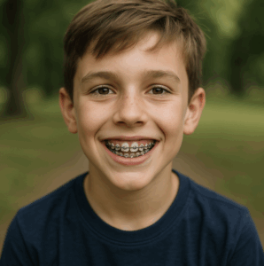 Dent en avant enfant